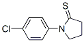 2-Pyrrolidinethione,1-(4-chlorophenyl)-Structure,58973-25-4Structure 2-Pyrrolidinethione,1-(4-chlorophenyl)- Structure,58973-25-4Structure