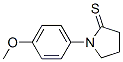 2-Pyrrolidinethione,1-(4-methoxyphenyl)-Structure,58973-30-1Structure 2-Pyrrolidinethione,1-(4-methoxyphenyl)- Structure,58973-30-1Structure