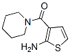 3-(Piperidin-1-ylcarbonyl)thien-2-ylamineStructure,590351-58-9Structure 3-(Piperidin-1-ylcarbonyl)thien-2-ylamine Structure,590351-58-9Structure