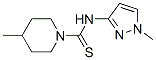 1-Piperidinecarbothioamide,4-methyl-n-(1-methyl-1h-pyrazol-3-yl)-(9ci)Structure,590351-64-7Structure 1-Piperidinecarbothioamide,4-methyl-n-(1-methyl-1h-pyrazol-3-yl)-(9ci) Structure,590351-64-7Structure