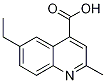 4-Quinolinecarboxylicacid,6-ethyl-2-methyl-(9ci)Structure,590376-60-6Structure 4-Quinolinecarboxylicacid,6-ethyl-2-methyl-(9ci) Structure,590376-60-6Structure