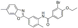 (9ci)-3-溴-4-乙氧基-n-[2-甲基-5-(6-甲基-2-苯并噁唑基)苯基]-苯甲酰胺結(jié)構(gòu)式_590397-47-0結(jié)構(gòu)式
