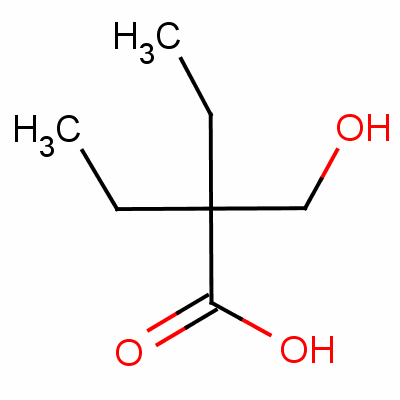 2-Ethyl-2-(hydroxymethyl)butyric acidStructure,5904-58-5Structure 2-Ethyl-2-(hydroxymethyl)butyric acid Structure,5904-58-5Structure