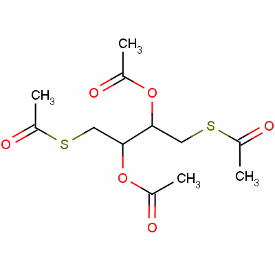 (R*,r*)-s,s’-(2,3-diacetoxybutane-1,4-diyl) bis(thioacetate)Structure,59051-95-5Structure (R*,r*)-s,s’-(2,3-diacetoxybutane-1,4-diyl) bis(thioacetate) Structure,59051-95-5Structure