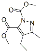 1H-pyrazole-1,5-dicarboxylicacid,4-ethyl-3-methyl-,dimethylester(9ci)Structure,591234-54-7Structure 1H-pyrazole-1,5-dicarboxylicacid,4-ethyl-3-methyl-,dimethylester(9ci) Structure,591234-54-7Structure