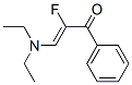 (Z)-(9CI)-3-(二乙基氨基)-2-氟-1-苯基-2-丙烯-1-酮結構式_59160-23-5結構式