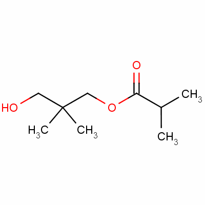 3-Hydroxy-2,2-dimethylpropyl isobutyrateStructure,5919-84-6Structure 3-Hydroxy-2,2-dimethylpropyl isobutyrate Structure,5919-84-6Structure