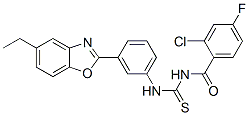 (9ci)-2-氯-n-[[[3-(5-乙基-2-苯并噁唑基)苯基]氨基]硫氧代甲基]-4-氟-苯甲酰胺結(jié)構(gòu)式_593238-52-9結(jié)構(gòu)式