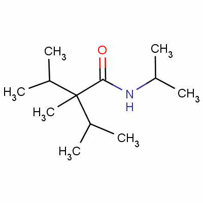 N,2-diisopropyl-2,3-dimethylbutyramideStructure,59410-24-1Structure N,2-diisopropyl-2,3-dimethylbutyramide Structure,59410-24-1Structure