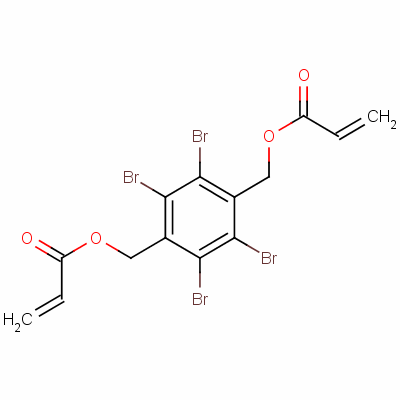 (Tetrabromo-1,4-phenylene)bismethylene diacrylateStructure,59447-51-7Structure (Tetrabromo-1,4-phenylene)bismethylene diacrylate Structure,59447-51-7Structure