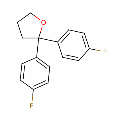 2,2-Bis(4-fluorophenyl)tetrahydrofuranStructure,59455-10-6Structure 2,2-Bis(4-fluorophenyl)tetrahydrofuran Structure,59455-10-6Structure