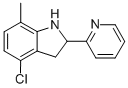 1H-indole,4-chloro-2,3-dihydro-7-methyl-2-(2-pyridinyl)-(9ci)Structure,594820-93-6Structure 1H-indole,4-chloro-2,3-dihydro-7-methyl-2-(2-pyridinyl)-(9ci) Structure,594820-93-6Structure