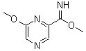 6-Methoxypyrazinecarboximidic acid methyl esterStructure,59484-60-5Structure 6-Methoxypyrazinecarboximidic acid methyl ester Structure,59484-60-5Structure
