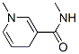 3-Pyridinecarboxamide,1,4-dihydro-n,1-dimethyl-Structure,59547-44-3Structure 3-Pyridinecarboxamide,1,4-dihydro-n,1-dimethyl- Structure,59547-44-3Structure
