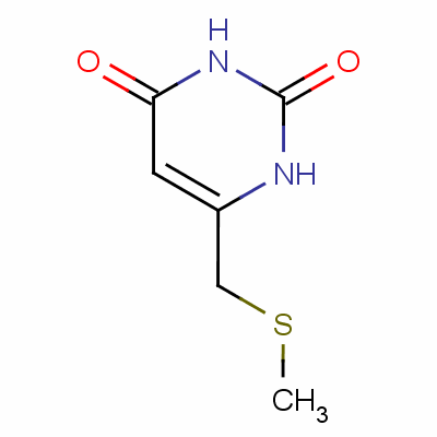 6-[(甲基硫代)甲基]尿嘧啶結(jié)構(gòu)式_59640-46-9結(jié)構(gòu)式
