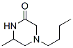 Piperazinone,4-butyl-6-methyl-(9ci)Structure,59702-03-3Structure Piperazinone,4-butyl-6-methyl-(9ci) Structure,59702-03-3Structure