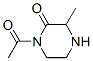 Piperazinone, 1-acetyl-3-methyl- (9ci)Structure,59702-05-5Structure Piperazinone, 1-acetyl-3-methyl- (9ci) Structure,59702-05-5Structure