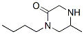 Piperazinone,1-butyl-5-methyl-(9ci)Structure,59702-20-4Structure Piperazinone,1-butyl-5-methyl-(9ci) Structure,59702-20-4Structure