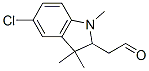 1,3,3-Trimethyl-5-chloro-2-indolineacetaldehydeStructure,59737-29-0Structure 1,3,3-Trimethyl-5-chloro-2-indolineacetaldehyde Structure,59737-29-0Structure