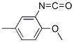 2-Isocyanato-1-methoxy-4-methylbenzeneStructure,59741-04-7Structure 2-Isocyanato-1-methoxy-4-methylbenzene Structure,59741-04-7Structure