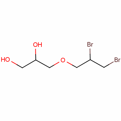 3-(2,3-Dibromopropoxy)propane-1,2-diolStructure,59778-15-3Structure 3-(2,3-Dibromopropoxy)propane-1,2-diol Structure,59778-15-3Structure