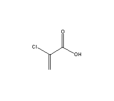 2-氯丙烯酸結構式_598-79-8結構式