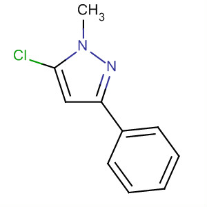 5-Chloro-1-methyl-3-phenyl-1h-pyrazoleStructure,59803-60-0Structure 5-Chloro-1-methyl-3-phenyl-1h-pyrazole Structure,59803-60-0Structure