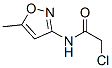 2-Chloro-N-(5-methylisoxazol-3-yl)acetamideStructure,59826-53-8Structure 2-Chloro-N-(5-methylisoxazol-3-yl)acetamide Structure,59826-53-8Structure