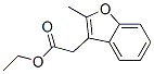 2-Methylbenzofuran-3-acetic acid ethyl esterStructure,59848-43-0Structure 2-Methylbenzofuran-3-acetic acid ethyl ester Structure,59848-43-0Structure