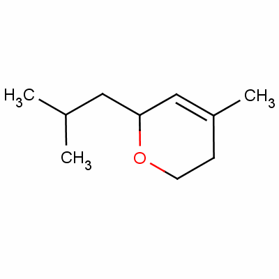 5,6-Dihydro-4-methyl-2-(2-methylpropyl)-2h-pyranStructure,59848-65-6Structure 5,6-Dihydro-4-methyl-2-(2-methylpropyl)-2h-pyran Structure,59848-65-6Structure