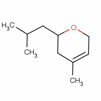 3,6-Dihydro-4-methyl-2-(2-methylpropyl)-2h-pyranStructure,59848-69-0Structure 3,6-Dihydro-4-methyl-2-(2-methylpropyl)-2h-pyran Structure,59848-69-0Structure