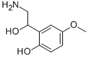 2-(2-Amino-1-hydroxyethyl)-4-methoxyphenolStructure,59852-28-7Structure 2-(2-Amino-1-hydroxyethyl)-4-methoxyphenol Structure,59852-28-7Structure