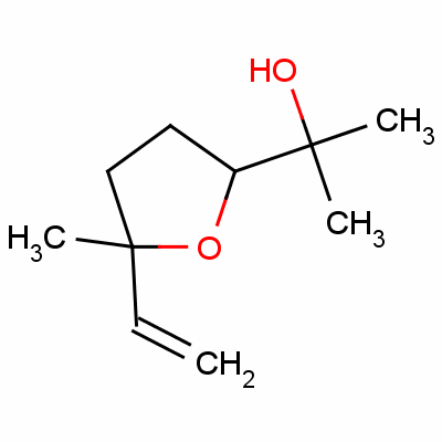 Cis-alpha,alpha,5-trimethyl-5-vinyltetrahydrofuran-2-methanolStructure,5989-33-3Structure Cis-alpha,alpha,5-trimethyl-5-vinyltetrahydrofuran-2-methanol Structure,5989-33-3Structure