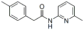 Benzeneacetamide,4-methyl-n-(6-methyl-2-pyridinyl)-(9ci)Structure,599162-59-1Structure Benzeneacetamide,4-methyl-n-(6-methyl-2-pyridinyl)-(9ci) Structure,599162-59-1Structure