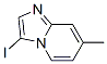 3-碘-7-甲基咪唑并[1,2-a]吡啶結(jié)構(gòu)式_59938-33-9結(jié)構(gòu)式