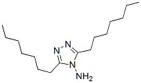 3,5-Diheptyl-1,2,4-triazol-4-ylamineStructure,59944-53-5Structure 3,5-Diheptyl-1,2,4-triazol-4-ylamine Structure,59944-53-5Structure
