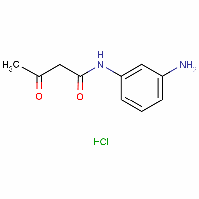N-(3-aminophenyl)-3-oxobutyramide monohydrochlorideStructure,59994-21-7Structure N-(3-aminophenyl)-3-oxobutyramide monohydrochloride Structure,59994-21-7Structure