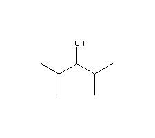 2,4-二甲基-3-戊醇結(jié)構(gòu)式_600-36-2結(jié)構(gòu)式