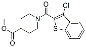 (9ci)-1-[(3-氯苯并[b]噻吩-2-基)羰基]-4-哌啶羧酸甲酯結(jié)構(gòu)式_600122-25-6結(jié)構(gòu)式