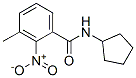 Benzamide, n-cyclopentyl-3-methyl-2-nitro-(9ci)Structure,600126-79-2Structure Benzamide, n-cyclopentyl-3-methyl-2-nitro-(9ci) Structure,600126-79-2Structure