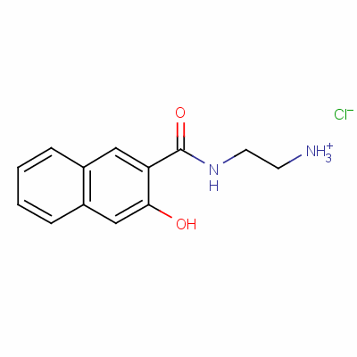 N-(2-aminoethyl)-3-hydroxynaphthalene-2-carboxamide monohydrochlorideStructure,60033-15-0Structure N-(2-aminoethyl)-3-hydroxynaphthalene-2-carboxamide monohydrochloride Structure,60033-15-0Structure
