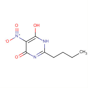 2-Butyl-6-hydroxy-5-nitro-4(1h)-pyrimidinoneStructure,60185-69-5Structure 2-Butyl-6-hydroxy-5-nitro-4(1h)-pyrimidinone Structure,60185-69-5Structure
