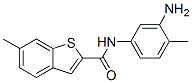 (9ci)-n-(3-氨基-4-甲基苯基)-6-甲基-苯并[b]噻吩-2-羧酰胺結(jié)構(gòu)式_602282-48-4結(jié)構(gòu)式