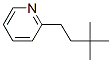 2-(3,3-Dimethylbutyl)pyridineStructure,60263-44-7Structure 2-(3,3-Dimethylbutyl)pyridine Structure,60263-44-7Structure