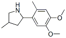 Pyrrolidine, 2-(4,5-dimethoxy-2-methylphenyl)-4-methyl- (9ci)Structure,603068-78-6Structure Pyrrolidine, 2-(4,5-dimethoxy-2-methylphenyl)-4-methyl- (9ci) Structure,603068-78-6Structure