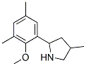 Pyrrolidine, 2-(2-methoxy-3,5-dimethylphenyl)-4-methyl- (9ci)Structure,603068-97-9Structure Pyrrolidine, 2-(2-methoxy-3,5-dimethylphenyl)-4-methyl- (9ci) Structure,603068-97-9Structure