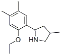Pyrrolidine, 2-(2-ethoxy-4,5-dimethylphenyl)-4-methyl- (9ci)Structure,603069-00-7Structure Pyrrolidine, 2-(2-ethoxy-4,5-dimethylphenyl)-4-methyl- (9ci) Structure,603069-00-7Structure
