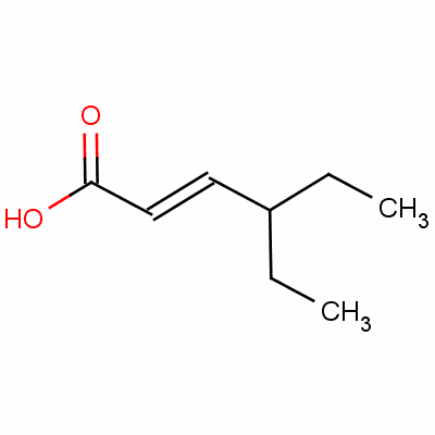 (E)-4-乙基-2-己烯酸結構式_60308-78-3結構式