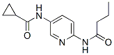 (9ci)-n-[6-[(1-氧代丁基)氨基]-3-吡啶]-環(huán)丙烷羧酰胺結(jié)構(gòu)式_603083-66-5結(jié)構(gòu)式