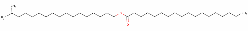 硬脂酸異十八酯結(jié)構(gòu)式_60350-70-1結(jié)構(gòu)式